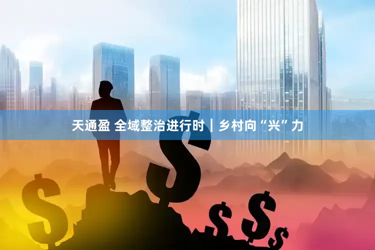 天通盈 全域整治进行时︱乡村向“兴”力